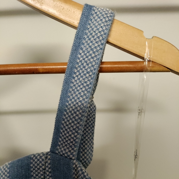 🆕Umgee | Striped Denim Dress Size Medium - Picture 7 of 16